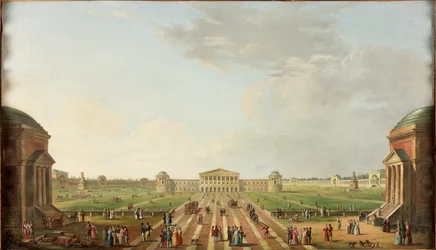 Ansicht des geplanten Foro Bonaparte, Mailand, ca. 1800